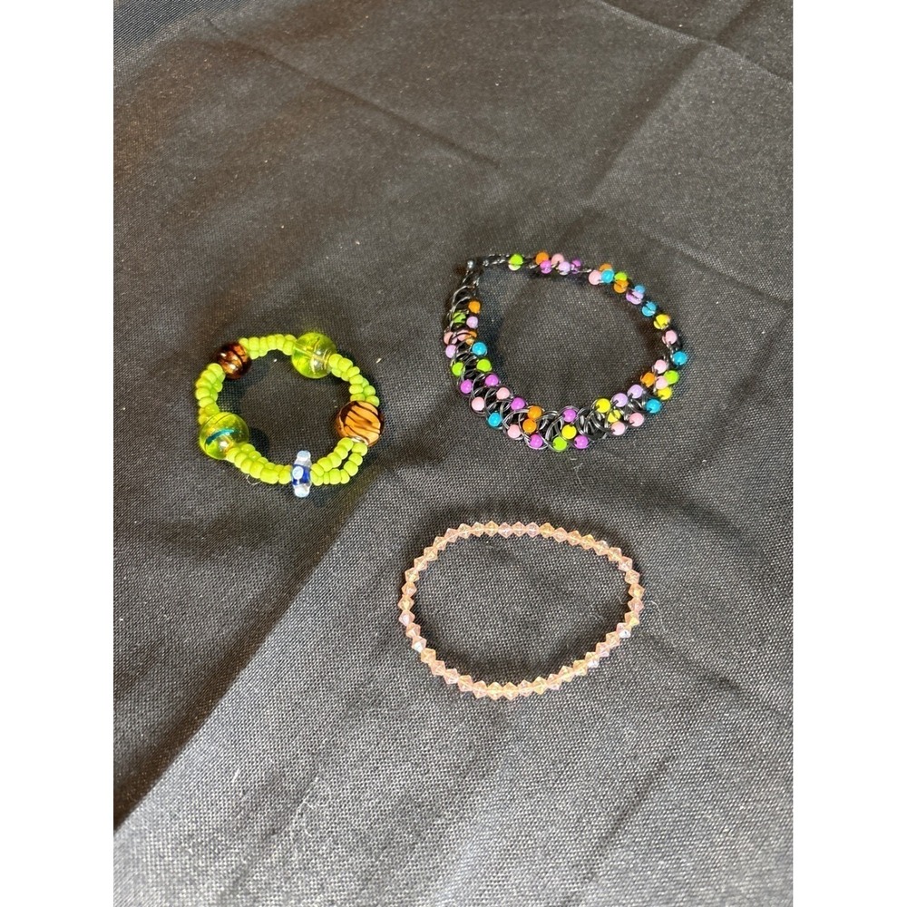 Beaded Bracelets Set Colorful Boho Stackable Stretch Wrist Jewelry